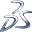 Imagen representativa del icono del software CATIA | Comunidad Mescalea