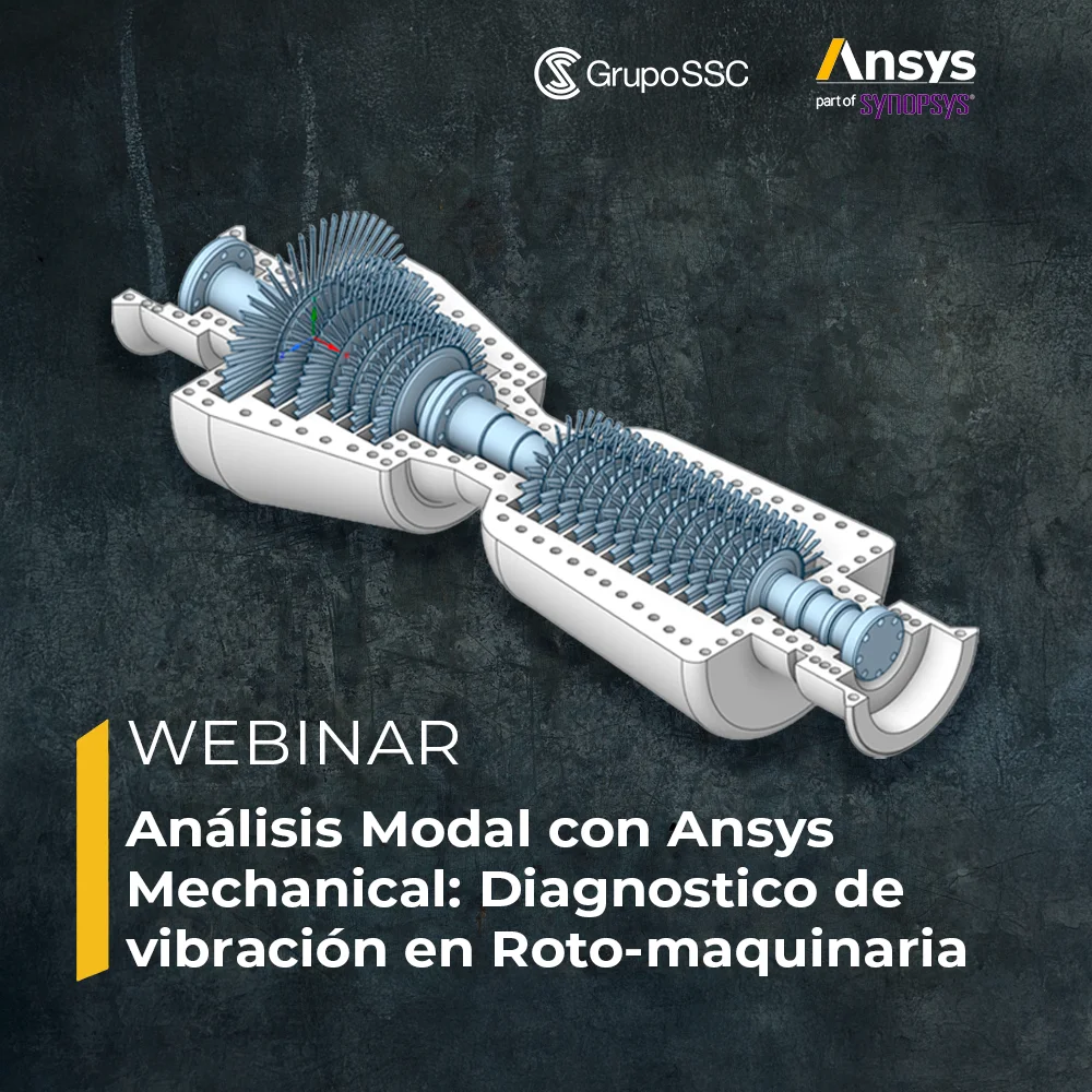 Análisis Modal en Ansys Mechanical: Vibración en Roto-maquinaria